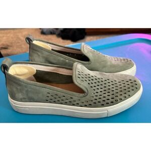 Blackstone RL68 Perforated Slip-On Sneaker taupe size 37